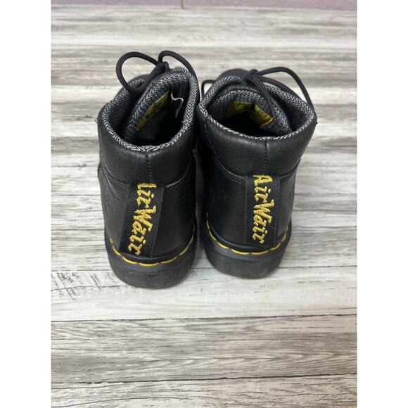 Dr. Martens Men’s 7 Black Leather Steel Toe Work Boots Industrial Safety main image 11